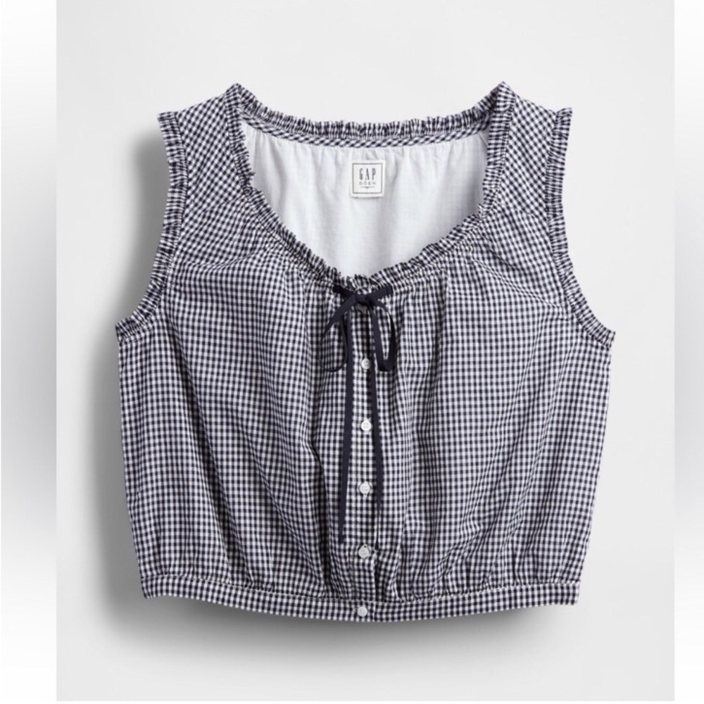 Gap x doen gingham tank top